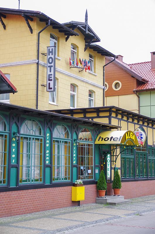 Hotel Alga Ustka Kültér fotó